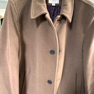 Men’s Brown Wool Coat